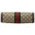 Gucci Beige Small GG Supreme Web Ophidia Chain Crossbody - vista 3