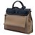 Hermès Brown Toile Herbag Zip 31 Castaño Marrón claro - vista 2