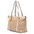Gucci Abbey D Ring Tote aus beigem GG Canvas - Ansicht 2
