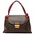 Louis Vuitton Brown Monogram Olympe MM Marron
