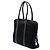 Borsa da lavoro Prada in Tessuto con rifiniture in Saffiano nero - vista 2