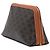 Céline Pochette Celine Brown Triomphe Coated Canvas Marron Marron foncé - vue 2