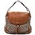 Gucci Marrakech Schultertasche aus beigem GG Canvas