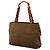 Bolso Tote Chanel CC de gamuza marrón con cadena de carey Castaño - vista 2
