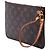 Bolsa Louis Vuitton Brown Monogram Neverfull MM Marrom - vista 2