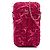 Chanel Handyhalter mit Kette aus rosa Tweed Pink