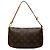 Louis Vuitton Brown Monogram Pochette Accessoires Marron