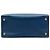 Sac Tote Prada Blue Saffiano Soft Triple Pocket Bleu Bleu foncé - vue 3