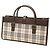 Burberry Beige House Check Canvas Handtasche - Ansicht 2