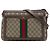 Gucci Beige GG Supreme Web Ophidia Crossbody
