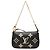 Louis Vuitton Black Bicolor Monogram Empreinte Mini Pochette Accessoires Noir