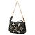 Louis Vuitton Black Bicolor Monogram Empreinte Mini Pochette Accessoires Noir - vue 2