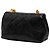Chanel Black Quilted Lambskin Clover CC Bijoux Chain Flap Schwarz - Ansicht 2