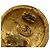 Chanel Gold CC Vergoldete Runde Clip-On Ohrringe Golden - Ansicht 4