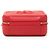 Chanel Red Small Caviar CC Filigree Vanity Case Rouge - vue 3