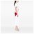 Chanel Red Small Caviar CC Filigree Vanity Case Rouge - vue 6
