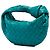 Bottega Veneta Mini Jodie in Nappa Intrecciato Blu Turchese - vista 2