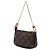 Louis Vuitton Brown Monogram Mini Pochette Accessoires Braun - Ansicht 2