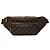 Louis Vuitton Brown Damier Ebene Melville Gürteltasche Braun