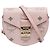 MCM Pink Mini Visetos Coated Canvas Patricia Crossbody