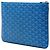 Goyard Blue Goyardine Senat MM Azul - vista 2