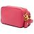 Borsa Camera Prada in Saffiano rosa con doppia zip - vista 2