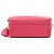 Borsa Camera Prada in Saffiano rosa con doppia zip - vista 3
