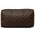 Louis Vuitton Brown Monogram Speedy 35 Marrone - vista 3