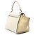 Céline Sac Trapeze Celine Medium Bicolor en cuir de veau et daim Marron Beige - vue 2