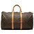 Louis Vuitton Brown Monogram Keepall 50 Marrom