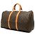 Louis Vuitton Brown Monogram Keepall 50 Marrom - vista 2