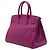 Hermès Purple Togo Birkin Retourne 35 Púrpura - vista 2