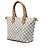 Louis Vuitton White Damier Azur Saleya PM Weiß - Ansicht 2