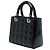 Autre Marque Dior Black Medium Patent Cannage Lady Dior Nero - vista 2