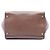 Double Bolso Prada de piel de becerro glacé marrón con doble asa y doble bolsillo Castaño - vista 3
