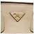 Tote Aberto Conversível Prada Beige Vitello Daino com Bolso Frontal Bege - vista 5