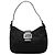 Borsa a tracolla Fendi in tela Zucchino nera Nero