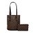 Louis Vuitton Brown Damier Ebene Marais Marrone - vista 7