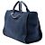 Borsa Tote Chanel Deauville Medium in tela blu - vista 2