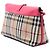 Burberry Beige Haymarket Check Canvas Leah Crossbody - vista 2