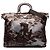Sac à main Prada en Tessuto Stampato marron