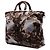 Sac à main Prada en Tessuto Stampato marron - vue 2