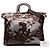 Sac à main Prada en Tessuto Stampato marron - vue 7