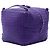 Bottega Veneta Borsa a tracolla Cube in Nappa Intrecciato Viola - vista 2