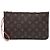 Bolsa Louis Vuitton Brown Monogram Neverfull MM Marrom