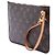 Bolsa Louis Vuitton Brown Monogram Neverfull MM Marrom - vista 2