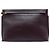 Pouch T Anagram in pelle bicolore rossa LOEWE Rosso Bordò