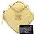 Chanel Yellow CC Quilted Lambskin Diamond Clutch mit Kette Gelb - Ansicht 7