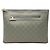 Louis Vuitton Gray Monogram Titanium Pochette Cosmos Marrone