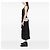 Céline Celine Mini Bolso Convertible Simétrico de Piel de Ternera Lisa Gris Castaño - vista 6